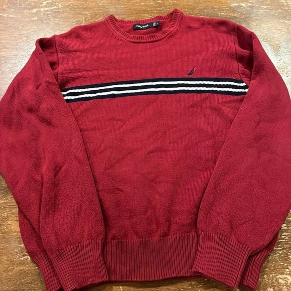 Nautica Crew Neck pull over Sweater - Picture 1 of 5